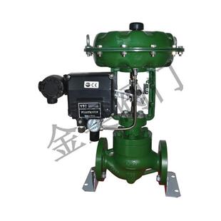 直销不锈钢气动薄膜法兰调节阀硬软密封型气动三通调节阀