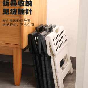 折叠凳子家用塑料小板凳便携式 椅子野餐露营钓鱼马扎中国新款