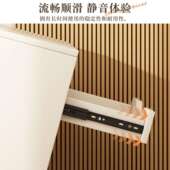 抽式 收纳柜书桌储物家用桌边屉BG0066置物柜办柜室公桌边夹缝柜子