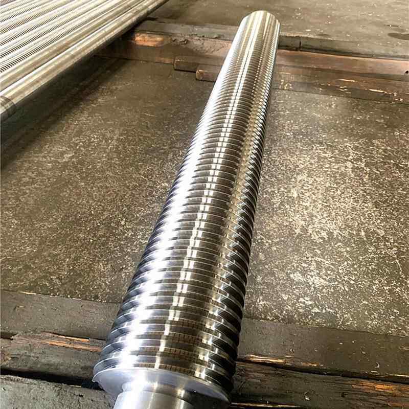 大型梯形丝杠正反扣丝杆车削加螺纹自锁梯形丝杠大孔径丝杆