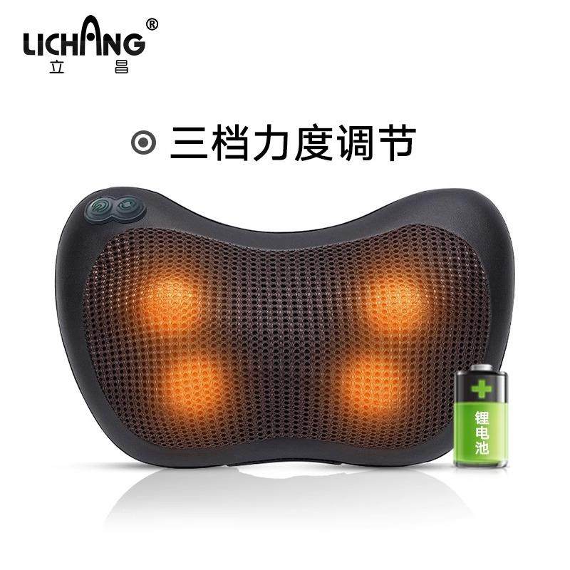 高档颈椎按摩仪背腰部揉捏加热敷部多功能全身家器用枕头车靠载垫,个人护理/保健/按摩器材,颈椎按摩器/枕,淘宝优惠券,粉丝福利购,淘宝优惠卷