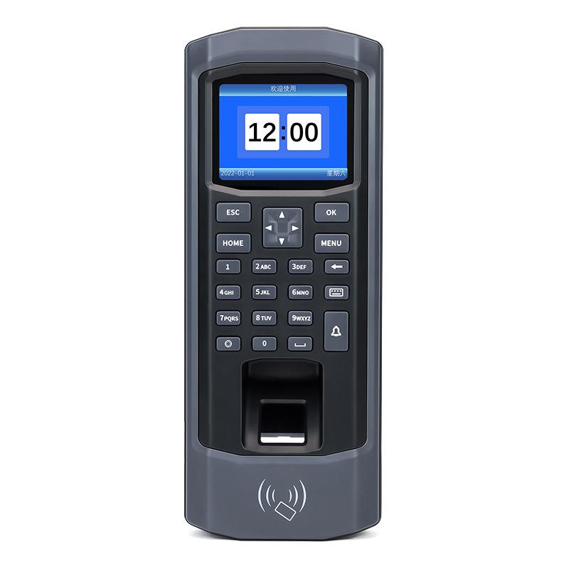 优库M13门禁机指D纹刷卡JTP体识别开门员工密码I卡进出勤门考一机