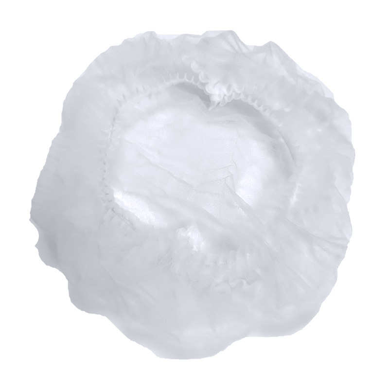 无纺布条形帽一次性帽子蓝白色无尘头套网帽车间防油烟厨师帽批发