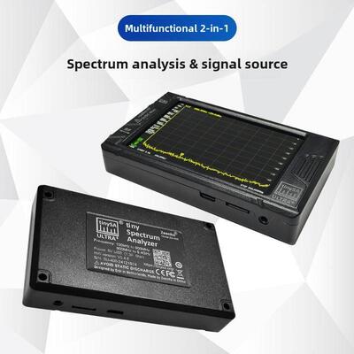 2合1信号发生器tinySA ULTRA Plus手持频谱分析仪100k-5.4G/7.3G