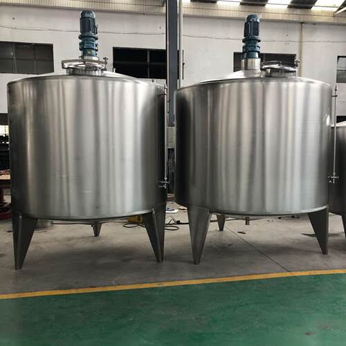 厂家直销蒸汽加热不锈钢化工用品洗衣液洗洁精搅拌罐