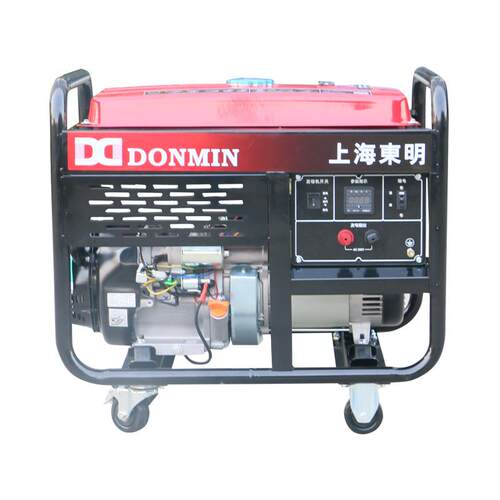 东明DONMIN单相8kw小型施工户外工程汽油发电机组DM10000CXD