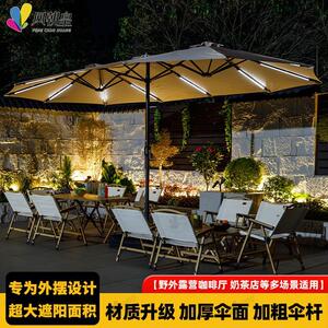 凤朝皇户外庭院遮阳伞露台阳台大伞商用摆地摊抗风防雨防晒摆摊伞