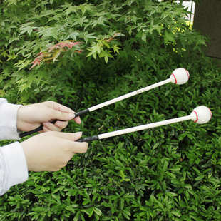 打击乐配件马林巴琴槌鼓锤红圈白线马林巴锤儿童成人练习鼓棒鼓锤