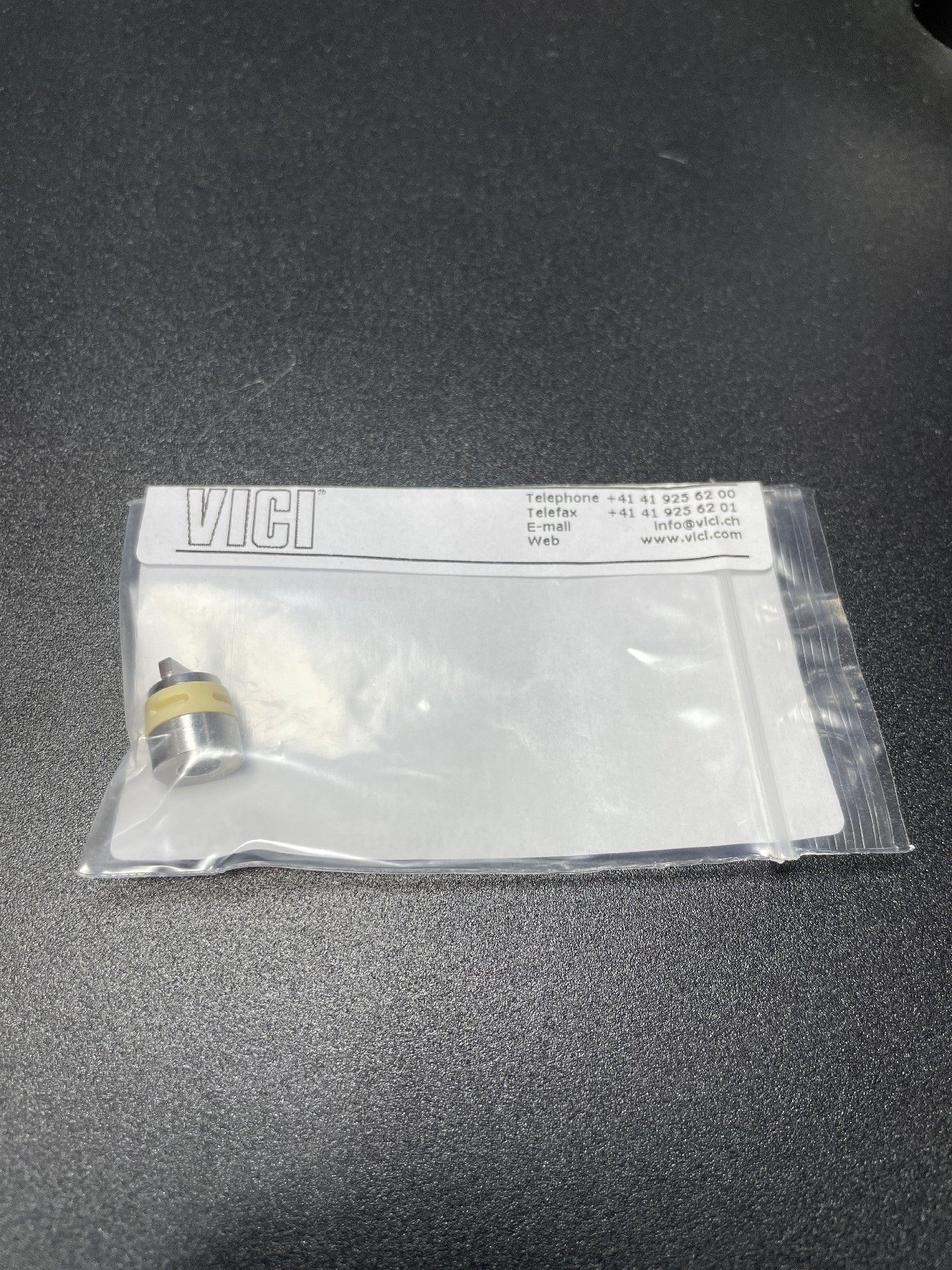 VICI8通阀阀芯转子，型号为SSAC8UWE，适用于电动阀