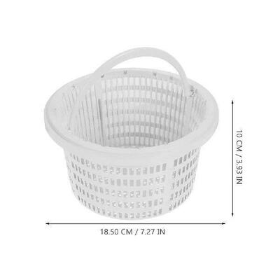 Plastic Pool Filter Baskets Skimmer Garbage Debris Trap