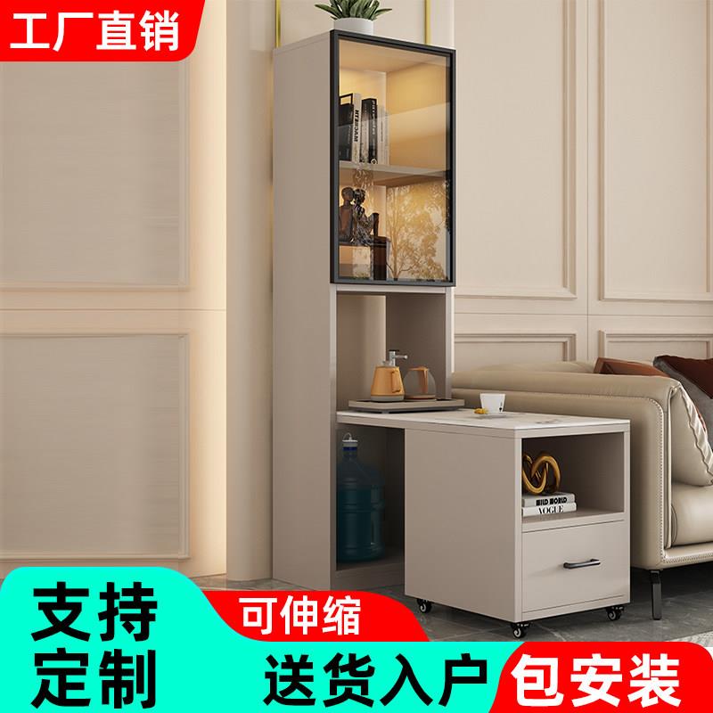 沙发边柜侧边几可移动边几柜客厅家用侧边柜可伸缩可定制2025新款