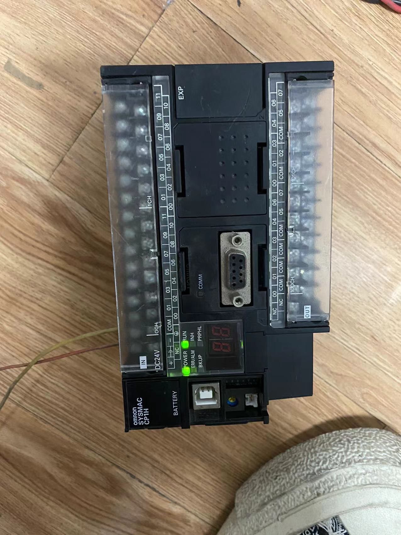 CP1H-X40DT-D 二手拆机 欧姆龙PLC 1.3版本