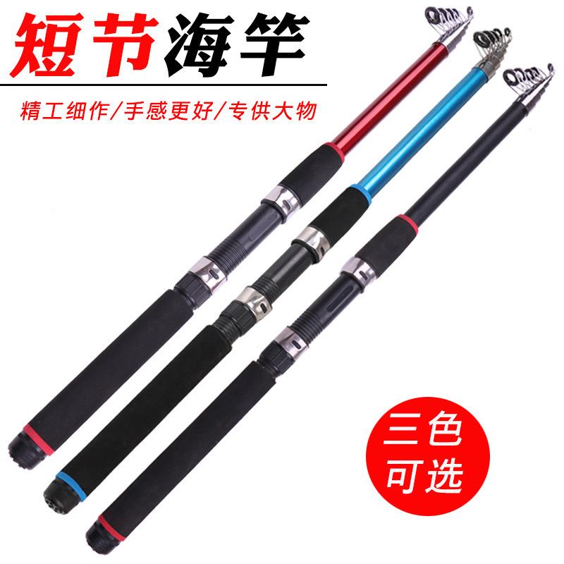 海竿钓鱼竿抛竿甩竿超硬2.1米2.4米2.7米3米3.6米海杆