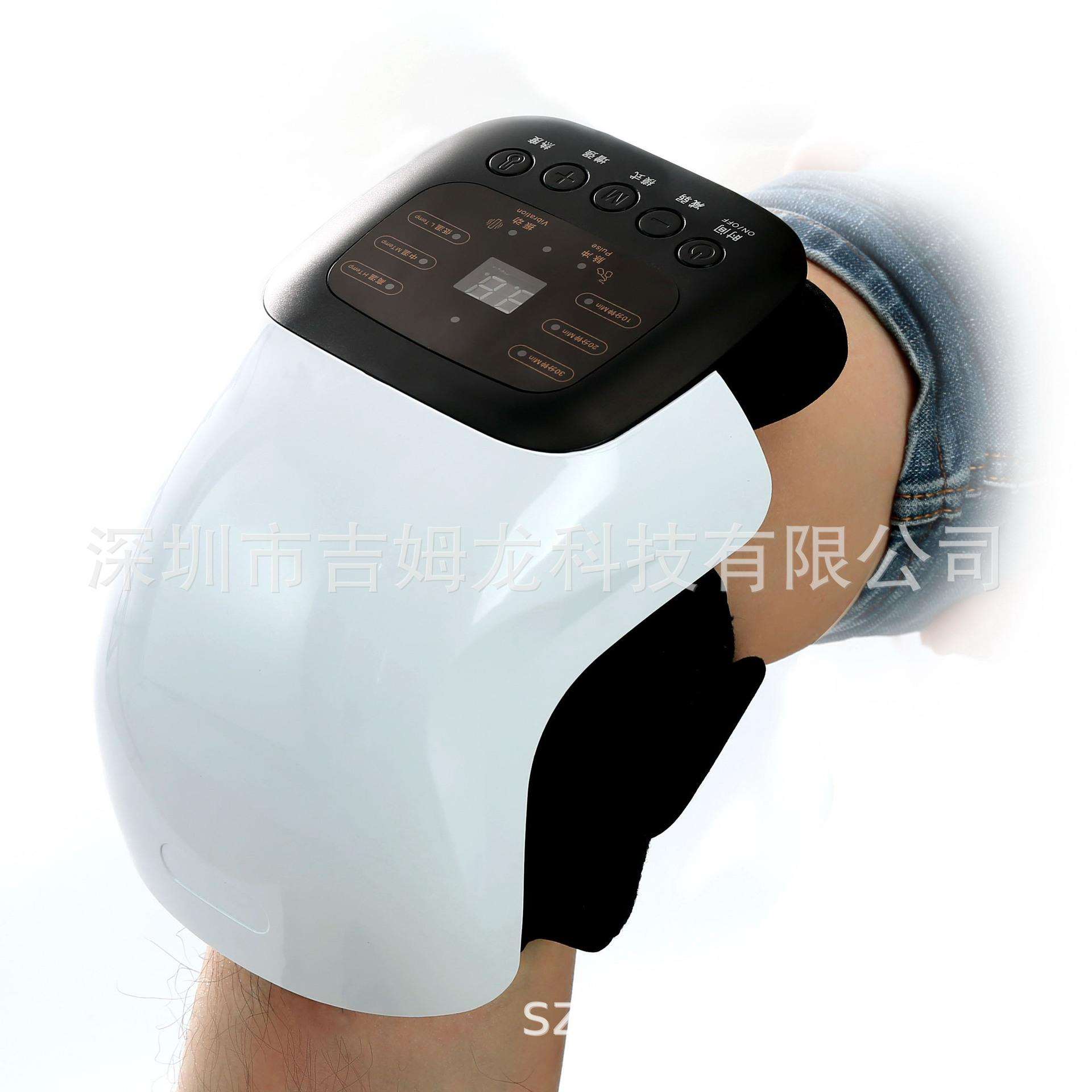 CR-186膝关节按摩仪电加热老寒腿积液膝盖酸痛低频按摩可充电