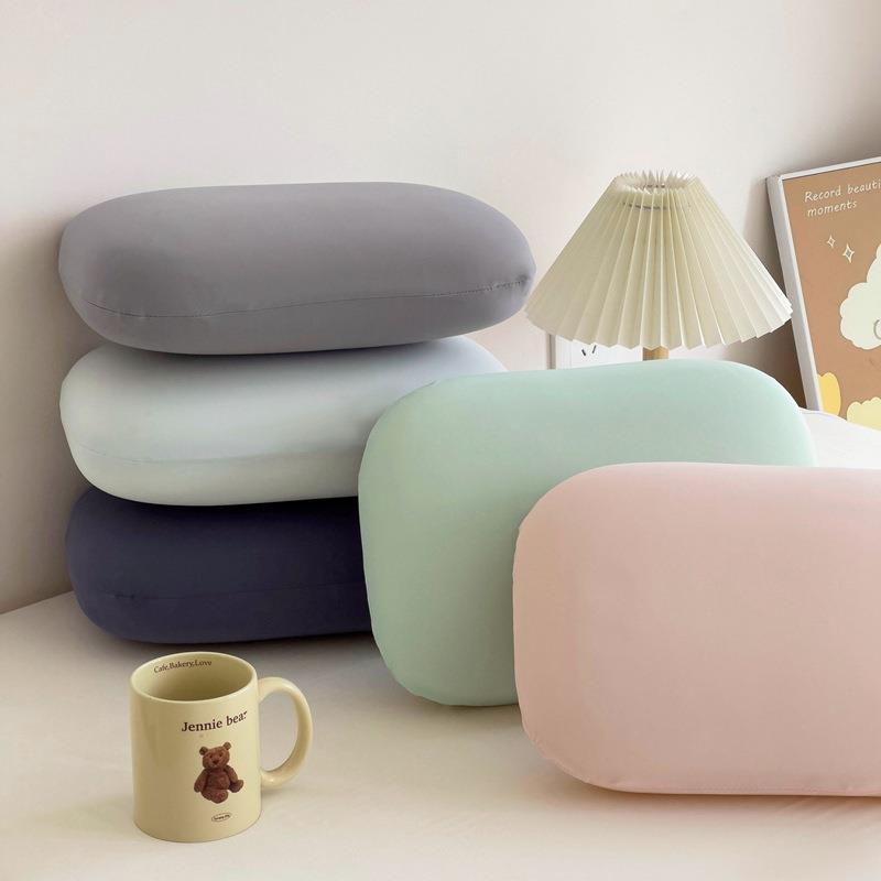 2024新款凉感丝小抱枕记忆棉枕头学生午睡枕办公室靠垫枕芯