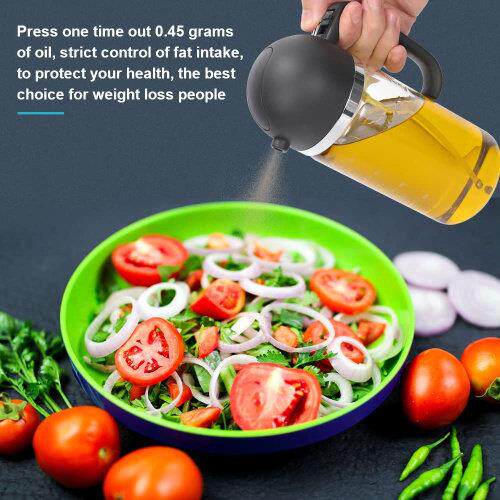 2 in 1 Olive Oil Sprayer and Oil Dispenser for Cooking