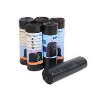 13-gallon drawstring garbage bags are available for new production. JSL-PE-6 is a convenient garbage bag for supermarkets thumbnail 5