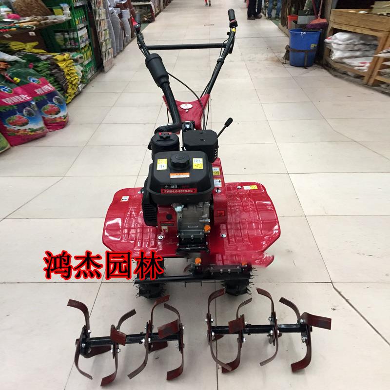 重庆威马7.0马力多功能汽油微耕机小型松土机旋耕起垄除草开沟