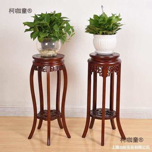 客厅盆景室内花架子阳台木制花架绿架子花架多层单个萝落地麦太保