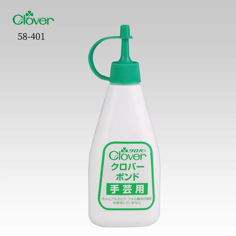 58-401日本Clover可乐布用白乳胶粘合剂胶水手工布艺拼布专用60g