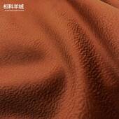 现HBF货10山羊端绒双面呢水波毛纹面料大衣料呢布料高羊绒布面料M