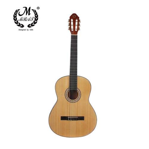 吉他39寸古典吉他云杉木沙比利木吉他成人初学者练习琴guitar