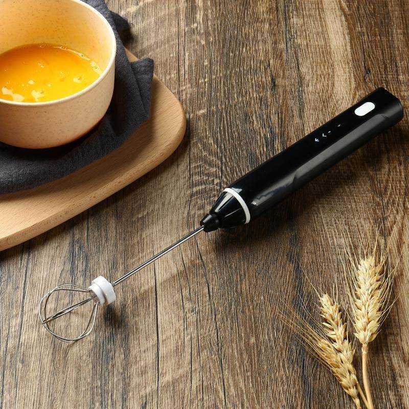 新款直销电动打蛋器奶泡器3档调速家用手持搅拌器打奶器高性价比