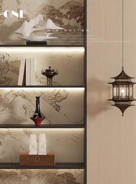 匠十三 宋代美学禅意水墨山水样板间摆件新中式搭配