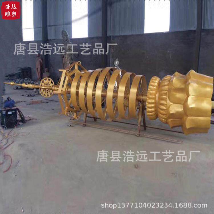 大型铸铜塔刹 铸造宝塔镂空铜塔刹 宝鼎塔刹雕塑摆件