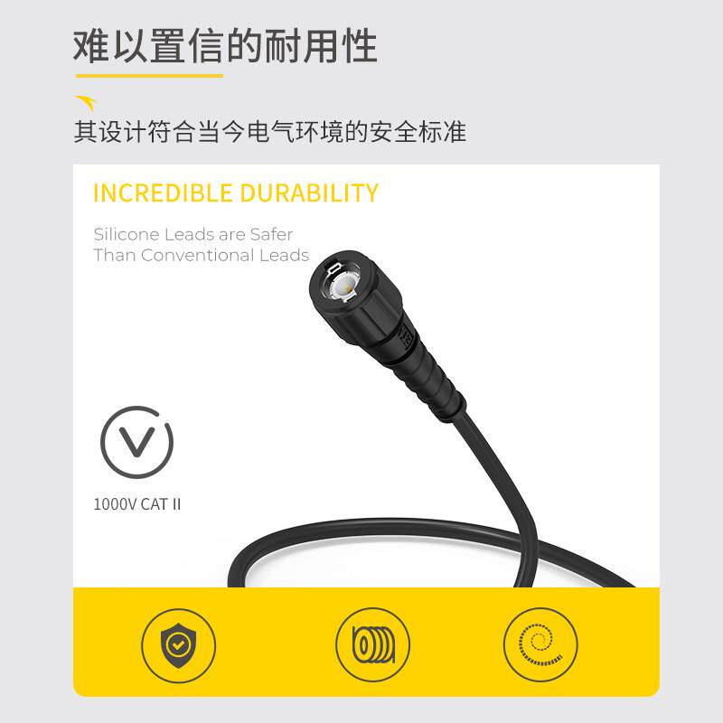 埃塔ETA2041信号发生器输出线示波器Q9头转双夹BNC转双鄂鱼夹线