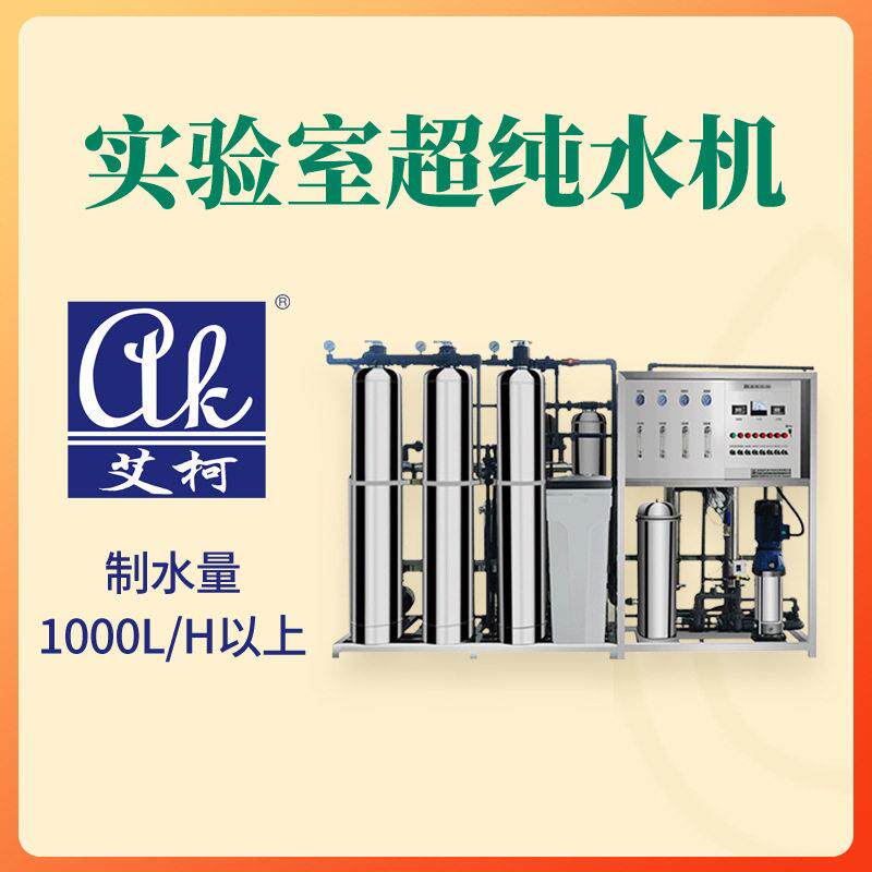 效液相色谱(HPLC)实验专用超纯水机 500L/H 小型去离子水设备