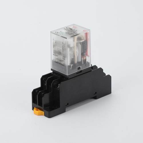 H52套P-GS和MY2N8-GS底座装中间继电器220V交流脚FSD直流1H2小型