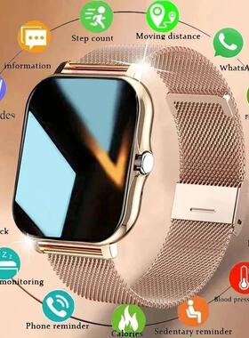 Smart Watch For Men Women Gift For Full Touch Screen Sport F
