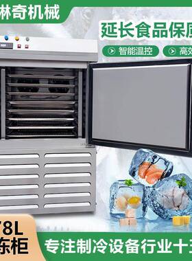 -80度速冻柜速冻蘑菇葛根瞬时保鲜包浆豆腐石榴籽极速降温冷冻