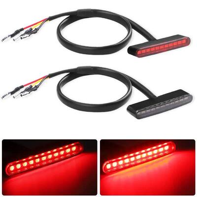 Universal mini 12V Motorcycle Rear Brake LED Tail Stop Light