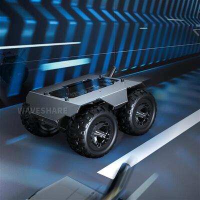 WAVE ROVER 全金属框架移动机器人四驱底盘 支持扩展多种上位机