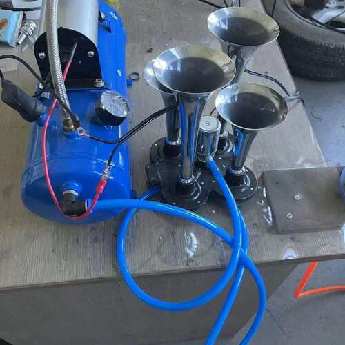 汽车改装气泵12V 120psi 蓝色6L气罐空气压缩机 车载充气泵
