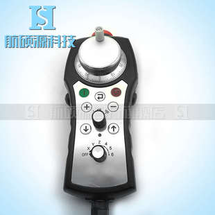 电子手轮脉冲发生器外挂手轮摇手持盒手提多功能进口可自定义按钮