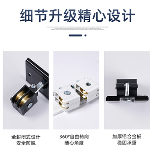 速发升降晾衣架配件滑轮维修通用转角器手摇晾衣杆万向轮轴承铜室