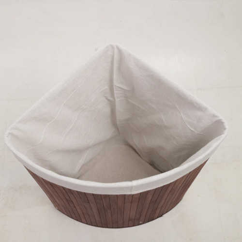 三角竹洗衣篮脏衣篓竹编折叠编织衣服收纳桶批发