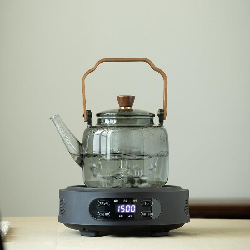 煮茶黑晶炉小泡茶炉玻璃壶煮茶器家用套装2025新款小型烧水炉电热