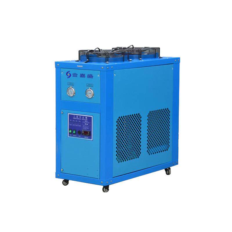 嘉盛3P风冷式冷水机昆明小型冰水机云南注塑机吹瓶挤出低温冷冻机
