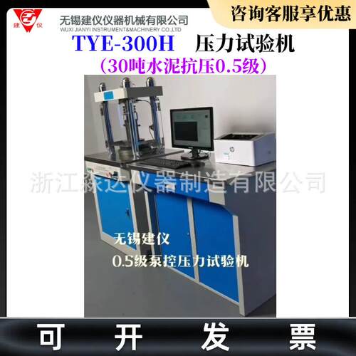 TYE-300H水泥压力试验机 30吨水泥胶砂抗压强度压力机