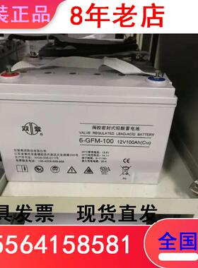 双登蓄电池 6-GFM-100 12V100ah 医疗 风能 电力 机房 消防主机等