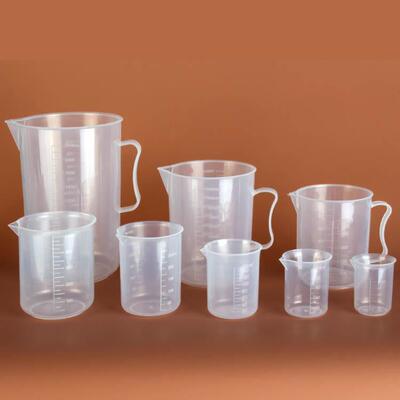 新款直销塑料量杯15 20 30 50 100 250 500 1000ml毫升量杯 量筒