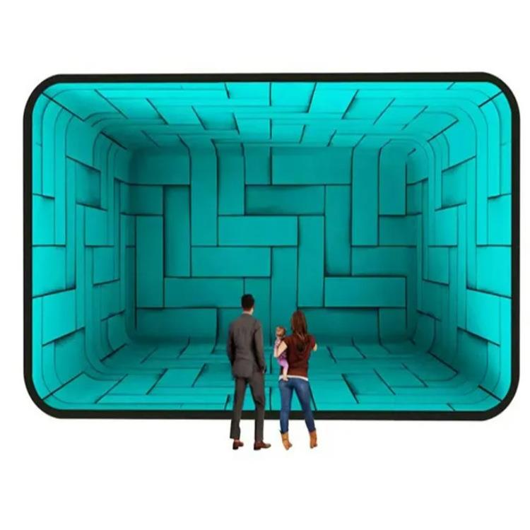 裸眼3D沉浸式LED显示屏高刷虚拟摄影LED屏XR互动设备视频屏幕