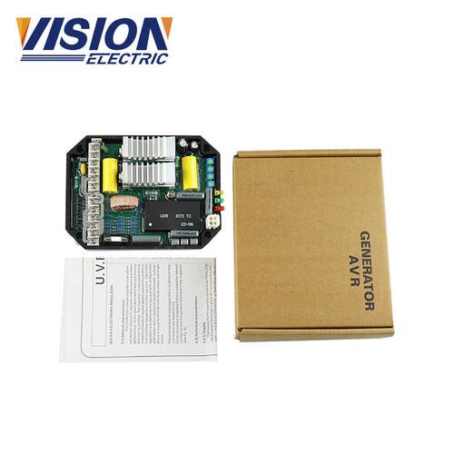 UVR6发电机配件电AVR动电压调自CFO节器UVR电源子油机汽稳压稳压
