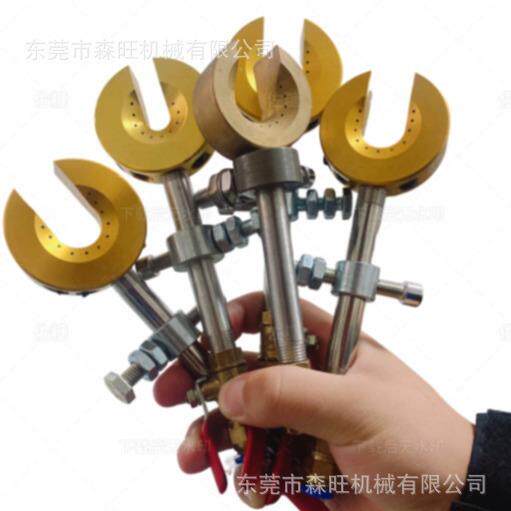 厂家出售 押出机引取机活动水槽专用 三段消音铜吹风嘴尼龙单双头