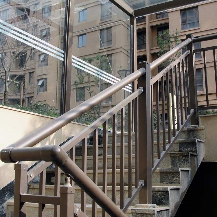 室内护栏安全工程扶手走廊防围栏建筑楼梯扶手钢锌锌钢木楼梯护栏