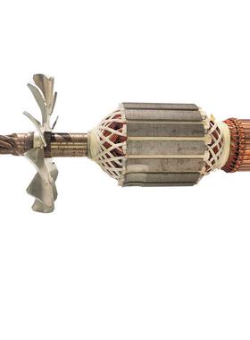 适配 金智达自由侠355C 钢材机转子 350/355型材切割机电机配件